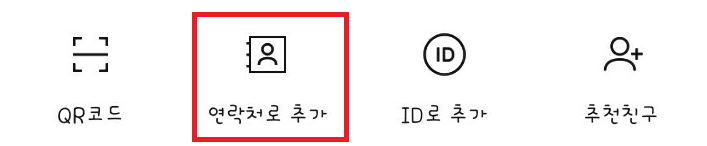 전화번호로 카카오톡 친구를 추가 할수 있습니다